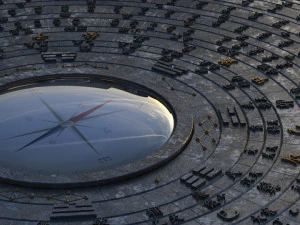 compass 3D Model