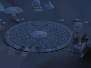 compass Modèle 3D
