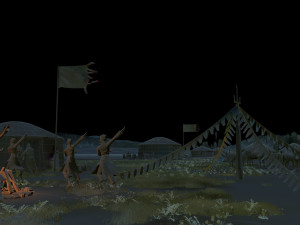 mongolia grassland 3D Modell