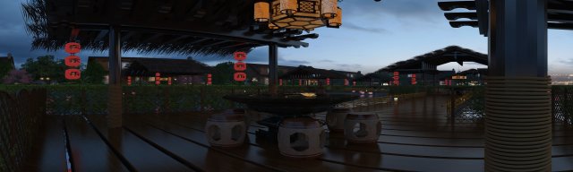 resort 3D 模型 .c4d .max .obj .3ds .fbx .stl .blend 