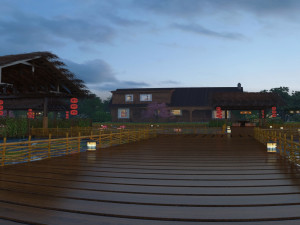 resort Modello 3D