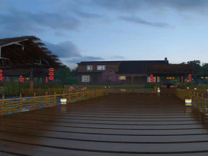 resort 3D Model