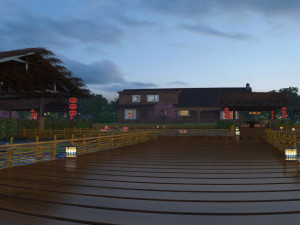 resort Modello 3D