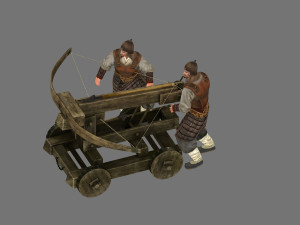 crossbow car 3D 모델