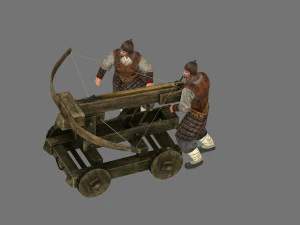 crossbow car 3D Model