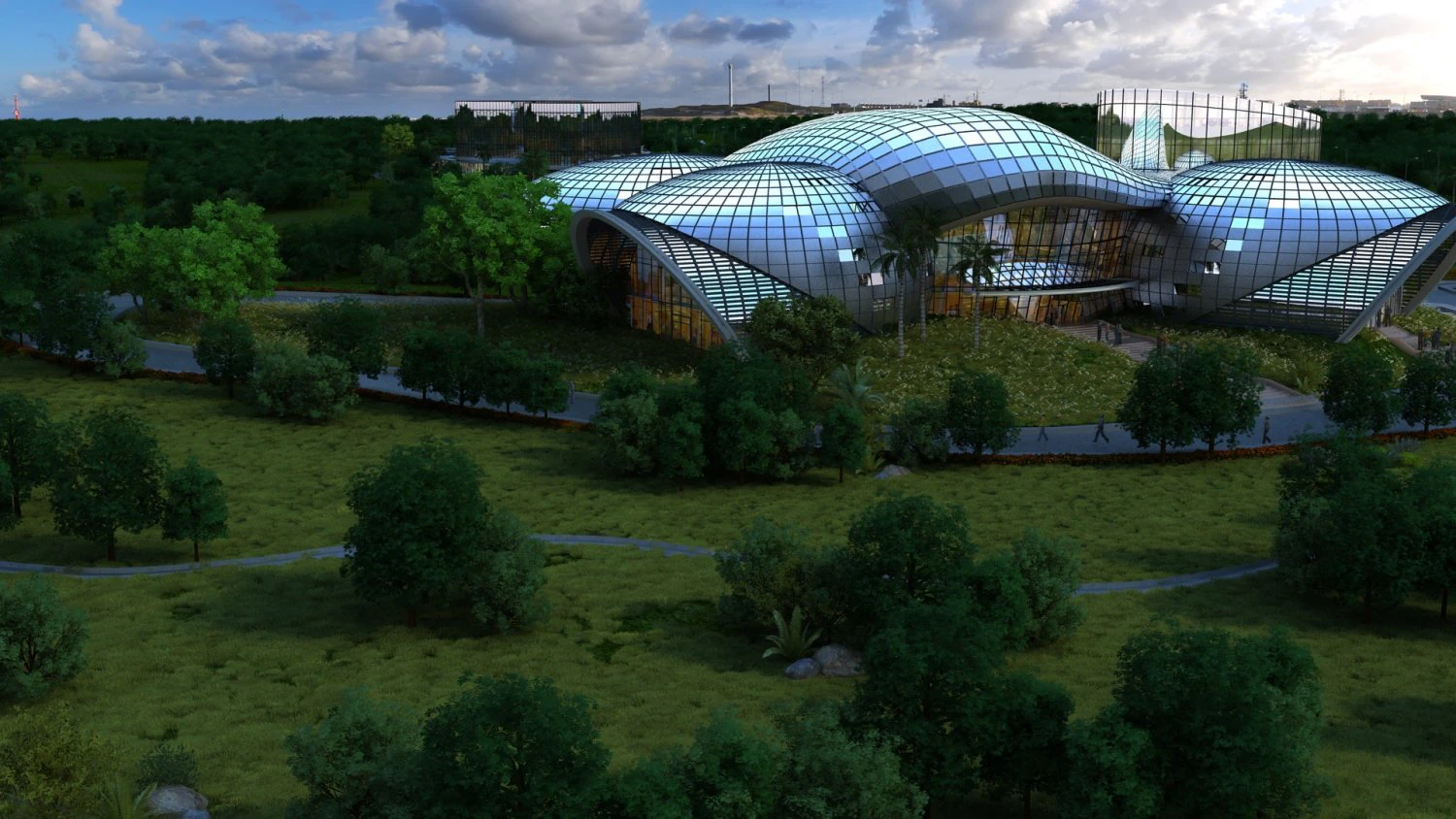 city building 3D Model .c4d .max .obj .3ds .fbx .stl .blend 
