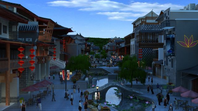 ancient architecture 3D Model .c4d .max .obj .3ds .fbx .stl .blend 