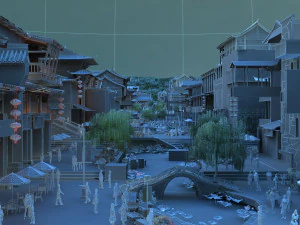 architecture ancienne Modèle 3D
