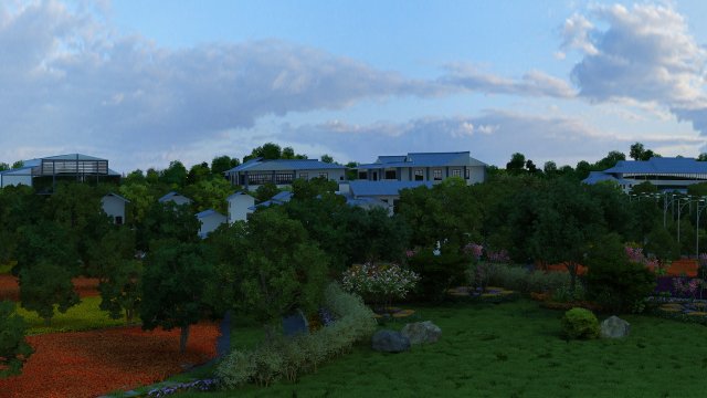 city building Modello 3D .c4d .max .obj .3ds .fbx .stl .blend 