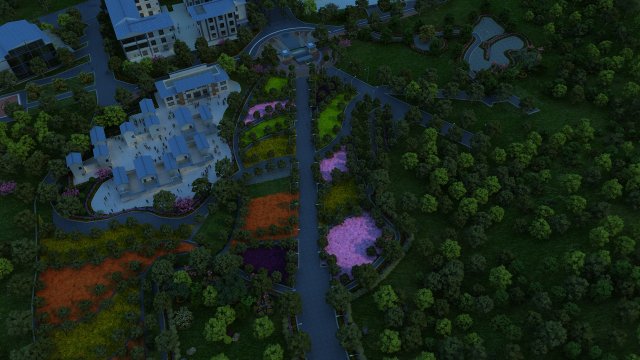city building Model 3D .c4d .max .obj .3ds .fbx .stl .blend 
