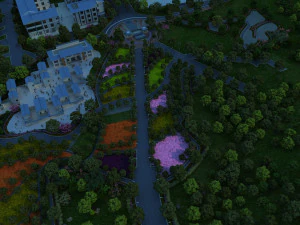 bangunan kota Model 3D