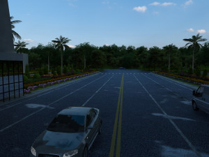 city gate 3D Model