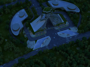 city gate 3D Model