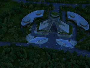 city gate 3D Model