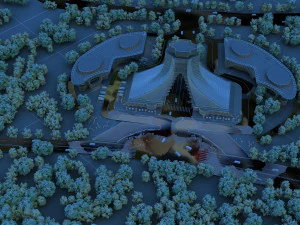 city gate 3D Model