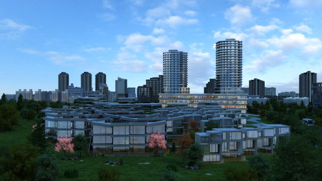 city building 3D Model .c4d .max .obj .3ds .fbx .stl .blend