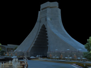 city gate Modèle 3D