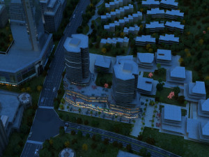 city building Modello 3D