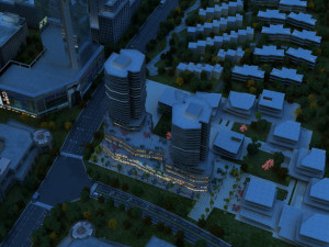 city building Modello 3D