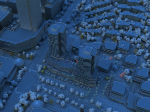 city building Modello 3D
