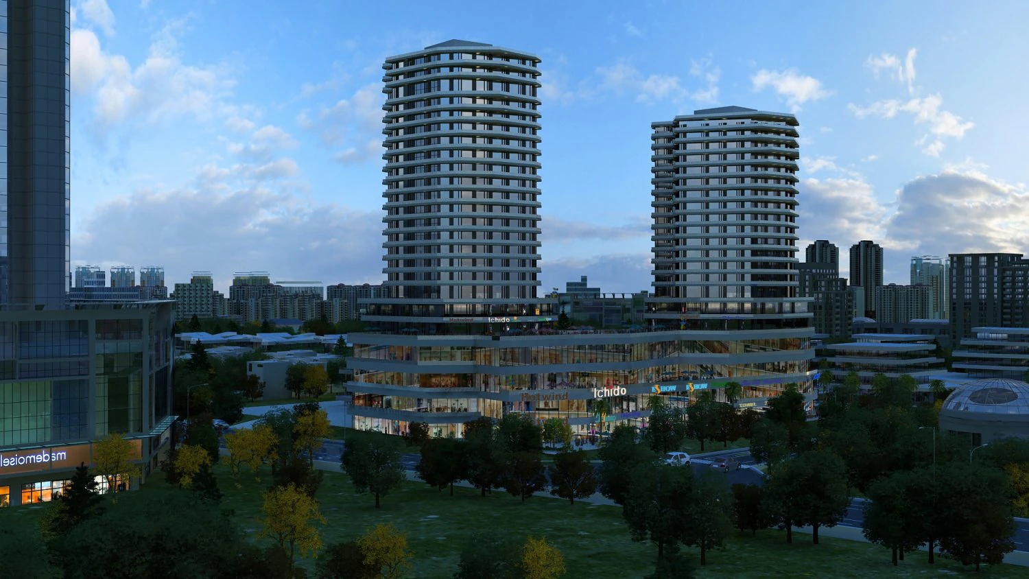 city building 3D Model .c4d .max .obj .3ds .fbx .stl .blend