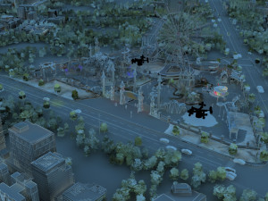 amusement park 3D Model