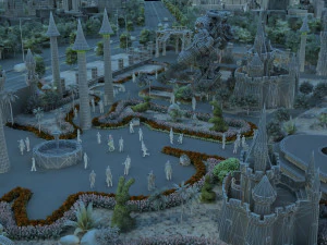 amusement park 3D Model