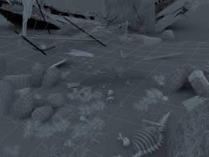 wreck 3D 모델