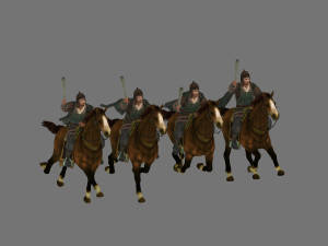 cavalry 3D 모델