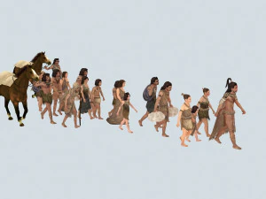 alte Leute 3D Modell