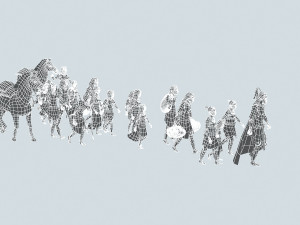 ancient people 3D Model