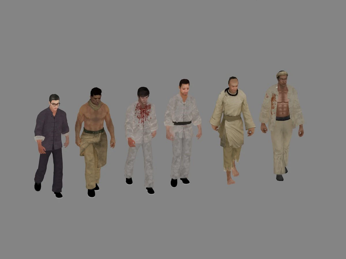 karakter Model 3D .c4d .max .obj .3ds .fbx .stl .blend 