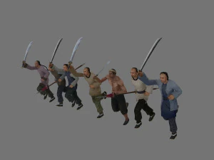 conflict 3D Model