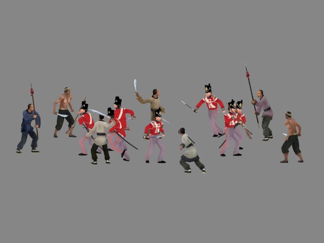 conflict 3Dモデル .c4d .max .obj .3ds .fbx .stl .blend 