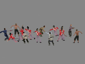 conflict 3Dモデル