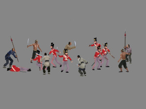 conflict 3Dモデル