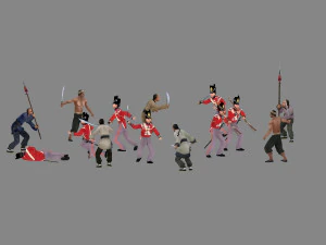 conflict 3D Model