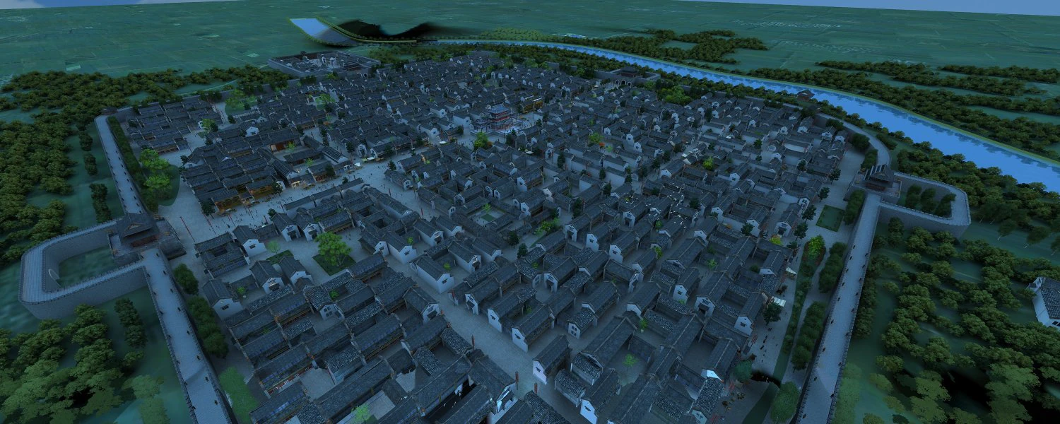 the ancient city 3D Model .c4d .max .obj .3ds .fbx .stl .blend 