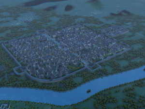 the ancient city 3Dモデル