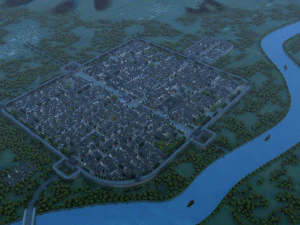 the ancient city 3D Model