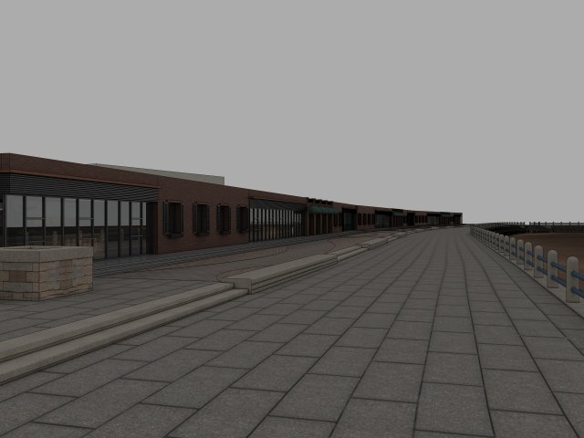seawall 3Dモデル .c4d .max .obj .3ds .fbx .stl .blend 
