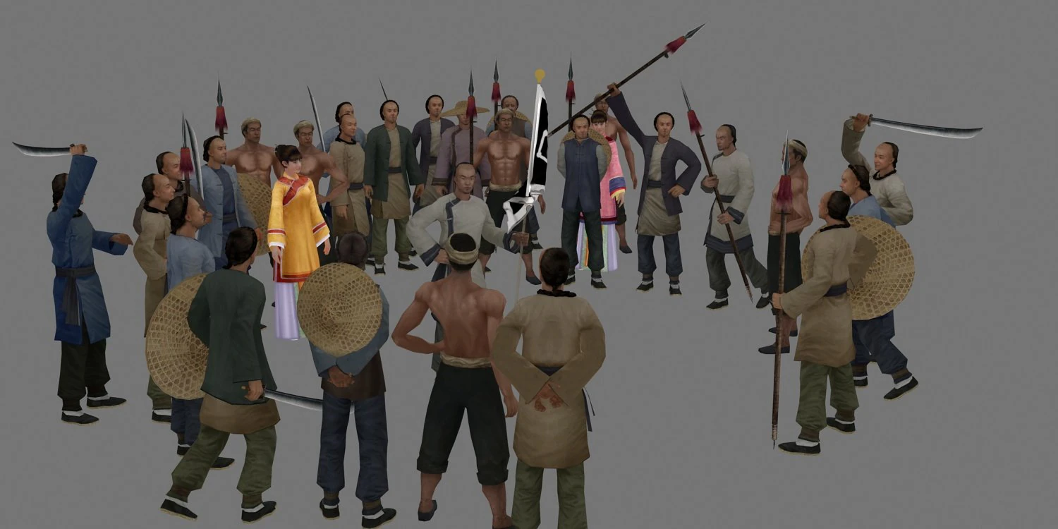 conflict 3D Model .c4d .max .obj .3ds .fbx .stl .blend 