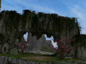 water curtain hole 3D 模型