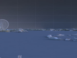 water park 3D 模型