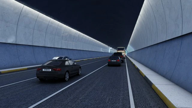tunnel Modello 3D .c4d .max .obj .3ds .fbx .stl .blend 