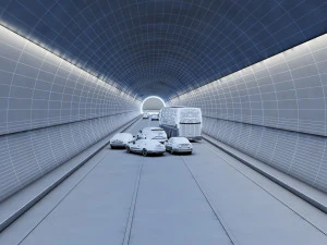tunnel Modello 3D
