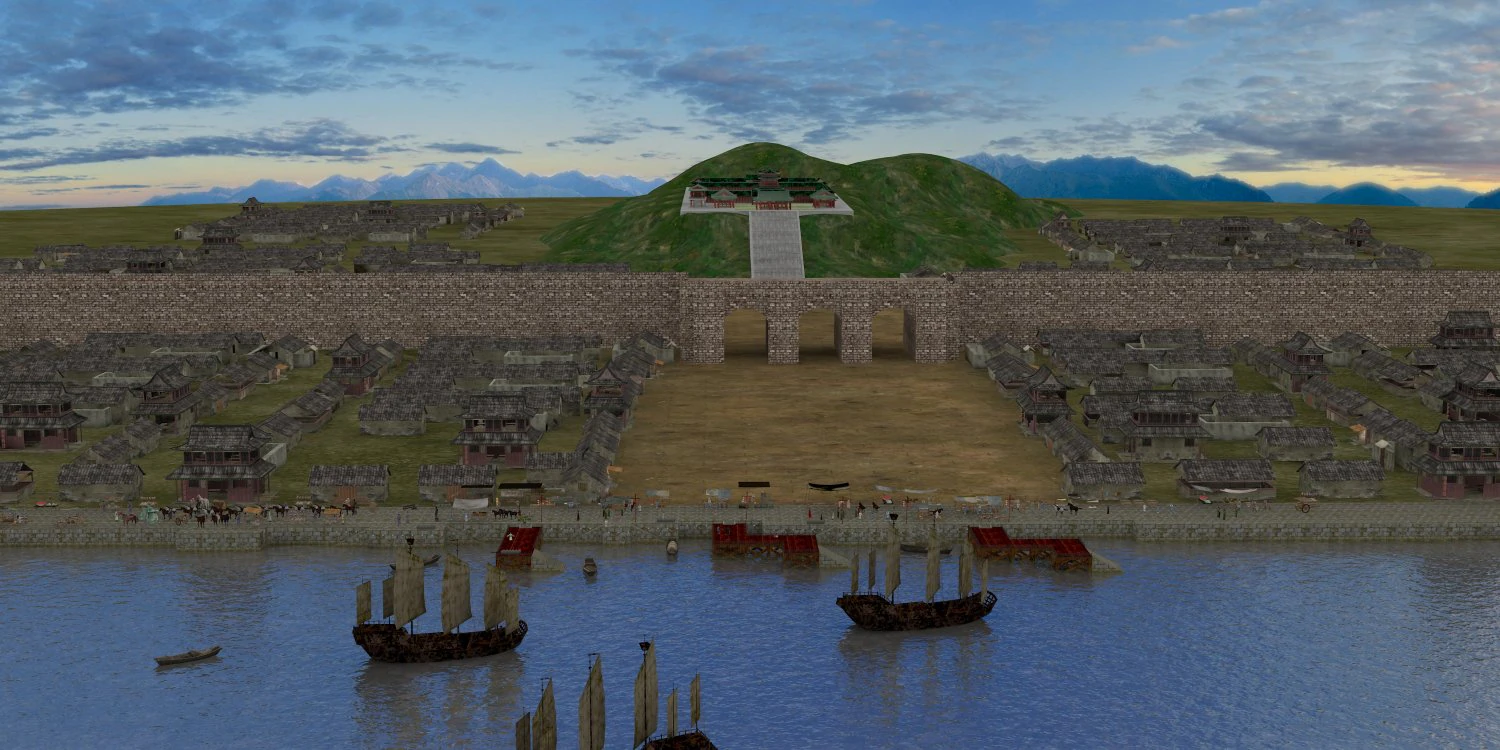ancient architecture 3D Model .c4d .max .obj .3ds .fbx .stl .blend 