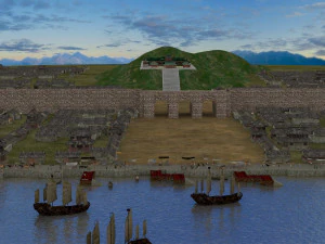 古代建築 3Dモデル