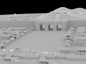 ancient architecture 3D Model