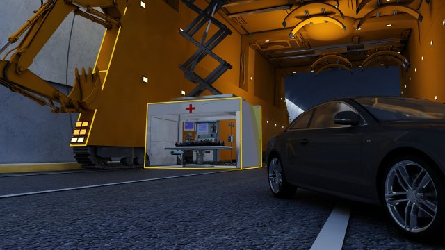 tunnel 3D Модель .c4d .max .obj .3ds .fbx .stl .blend 